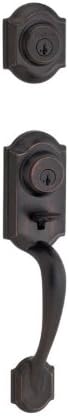 Satin Nickel Single Cylinder Handleset with SmartKey G71560