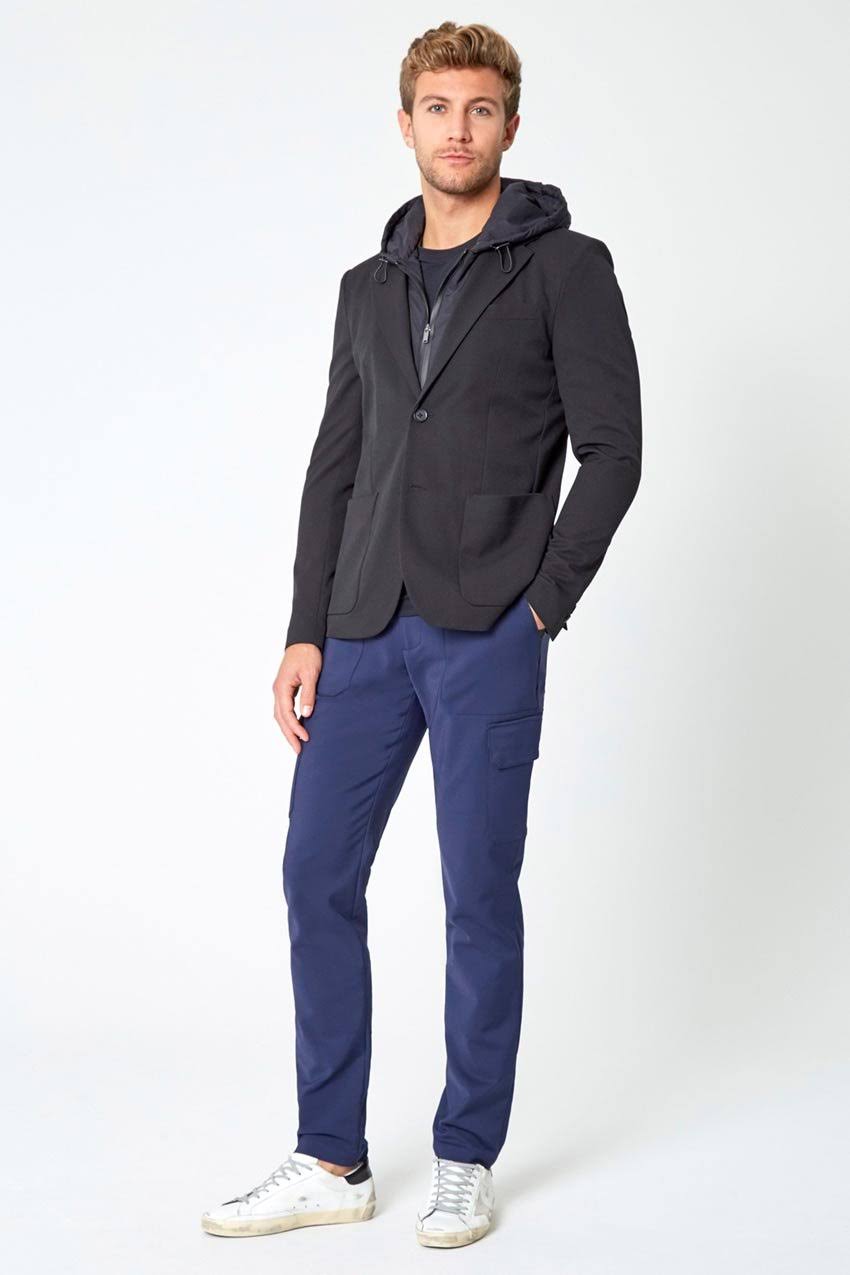 Black Cargo Pant G84829