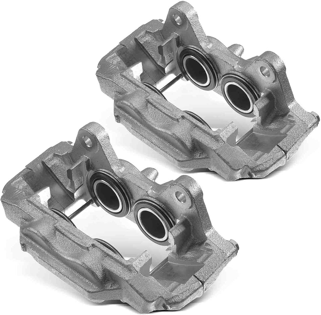 Disc Brake Caliper Assembly Front Driver Side Pack of 2 I915