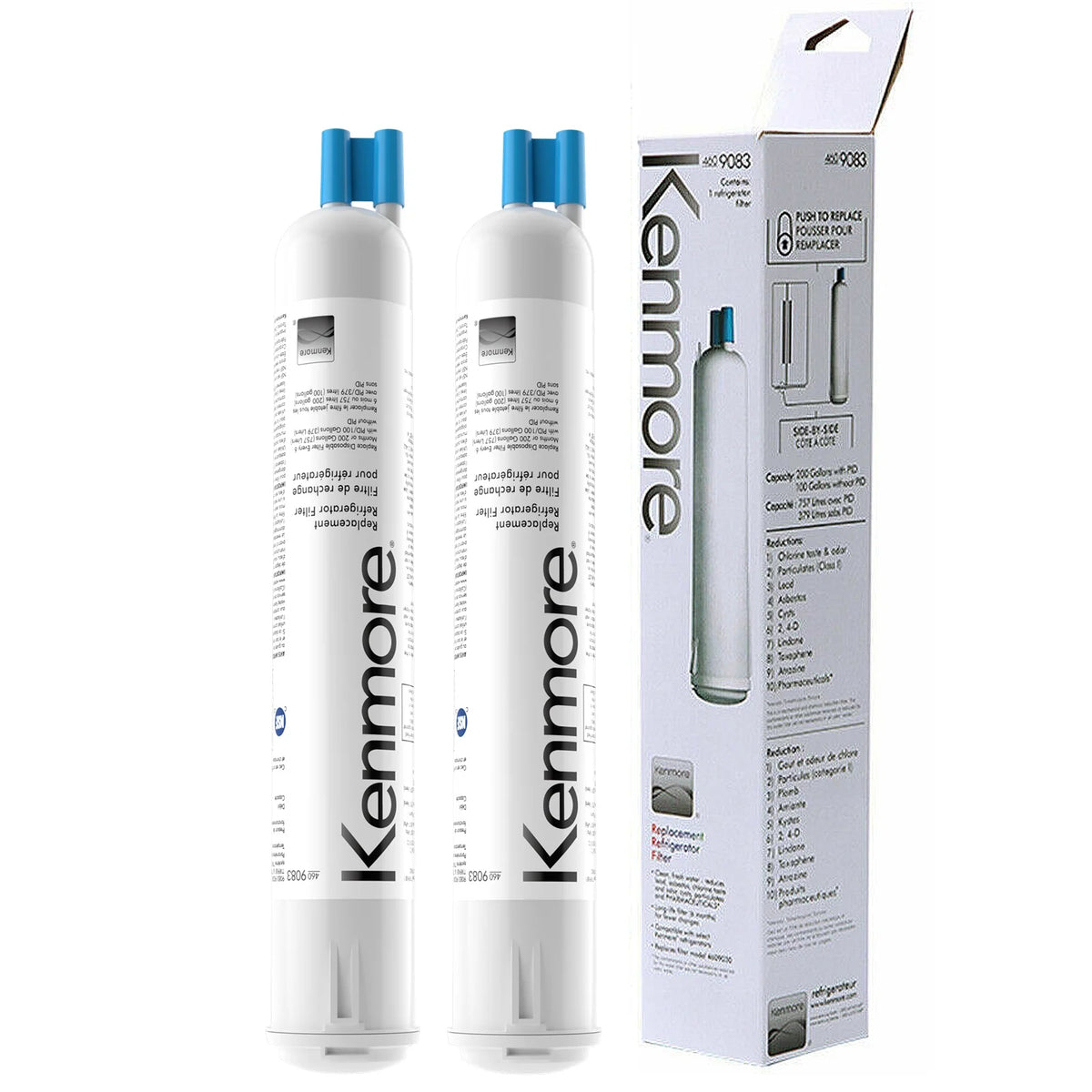6 Pack Refrigerator Water Filter Replacement Cartridge U4425
