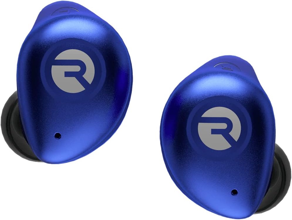 Bluetooth True Wireless Earbuds with Charging Case (Electric Blue) V8045
