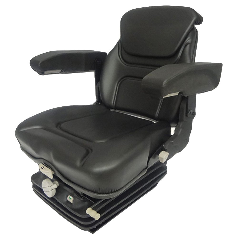Black Vinyl Tractor Seat Assembly Kit G72504