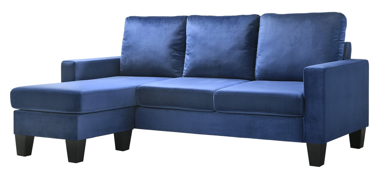 Navy Blue Sofa Chaise W760612