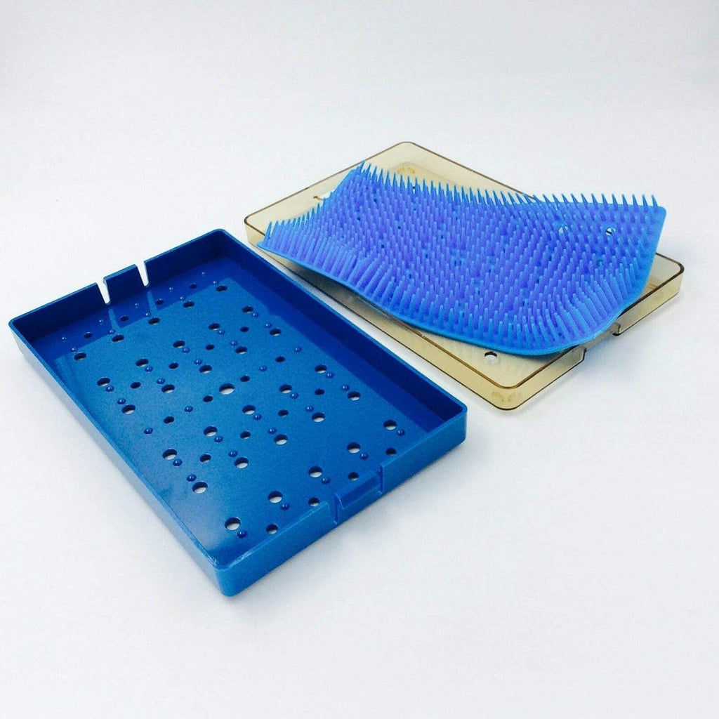 Sterilization tray with silicon mat for ophthalmic surgical instrument H272