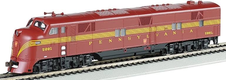HO Pennsylvania Tuscan 5 Stripe E7-A DCC Sound K519