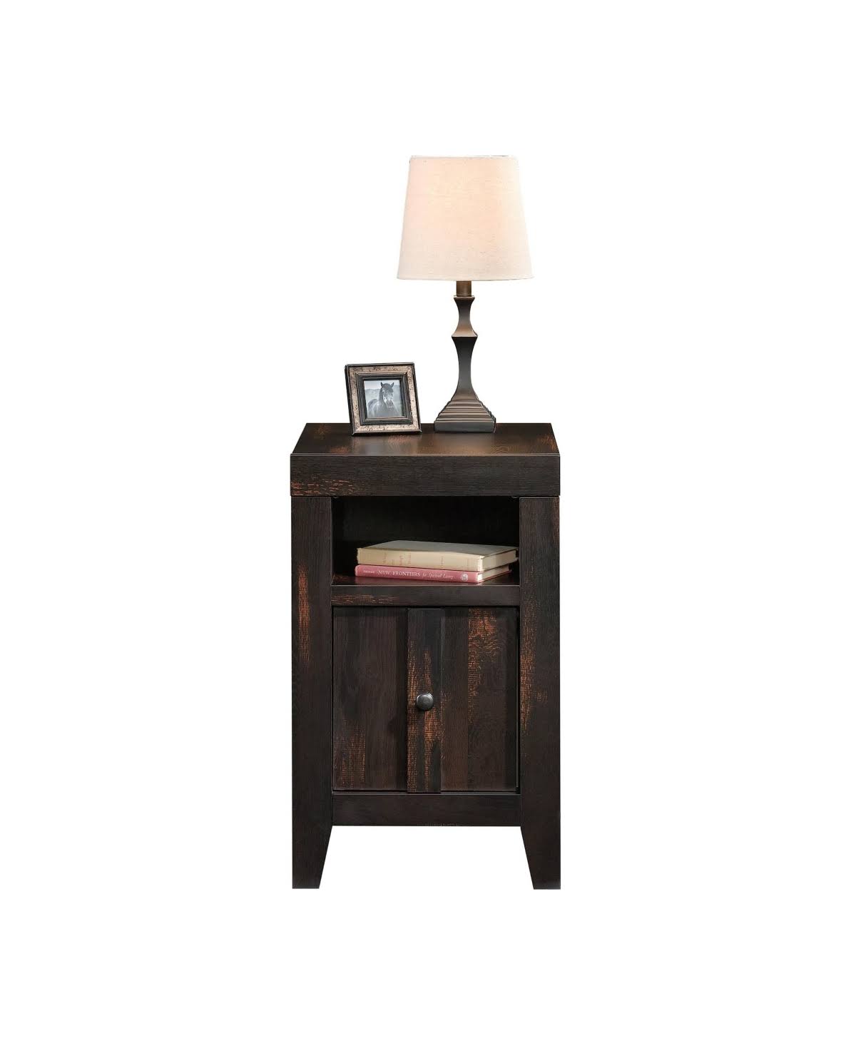 Char Pine End Table N94536
