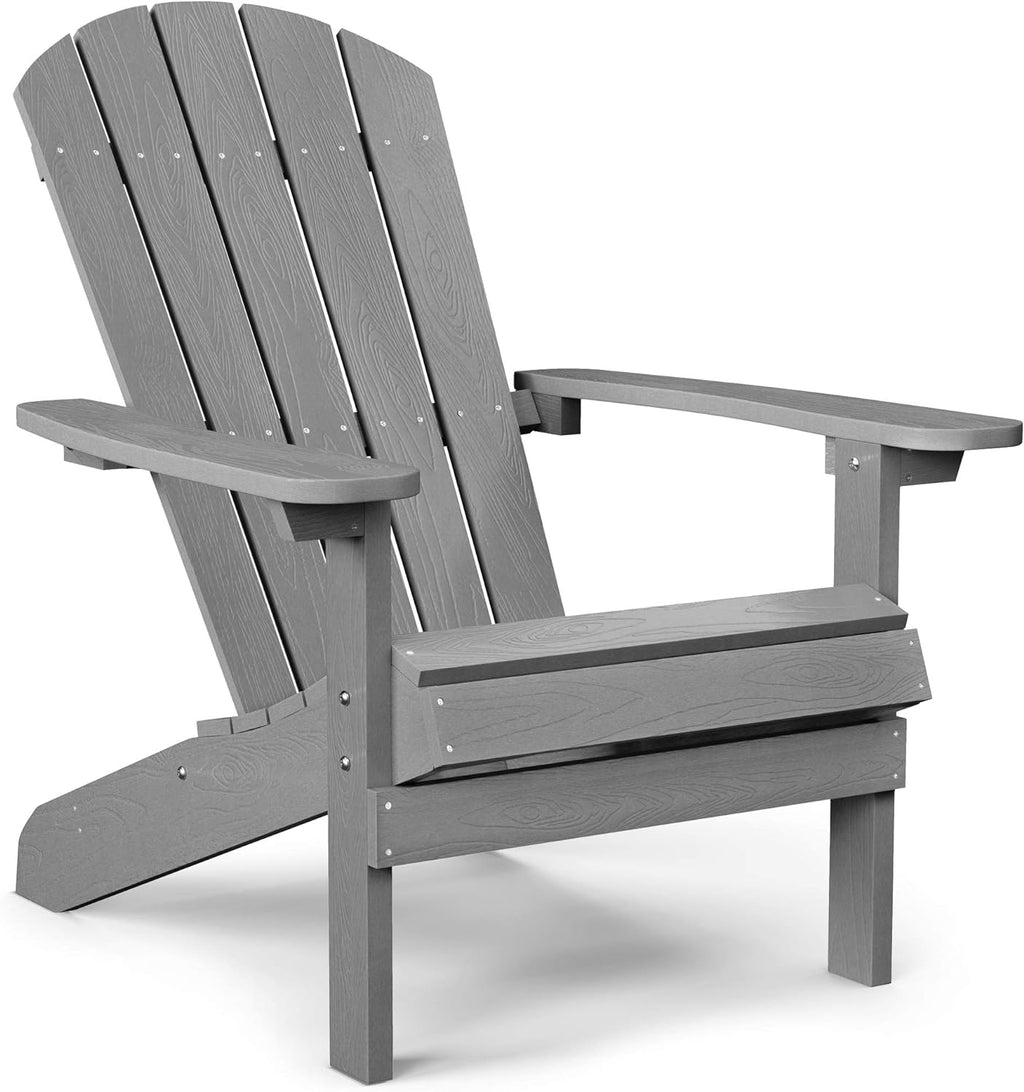 Grey Plastic Adirondack Chair H69078