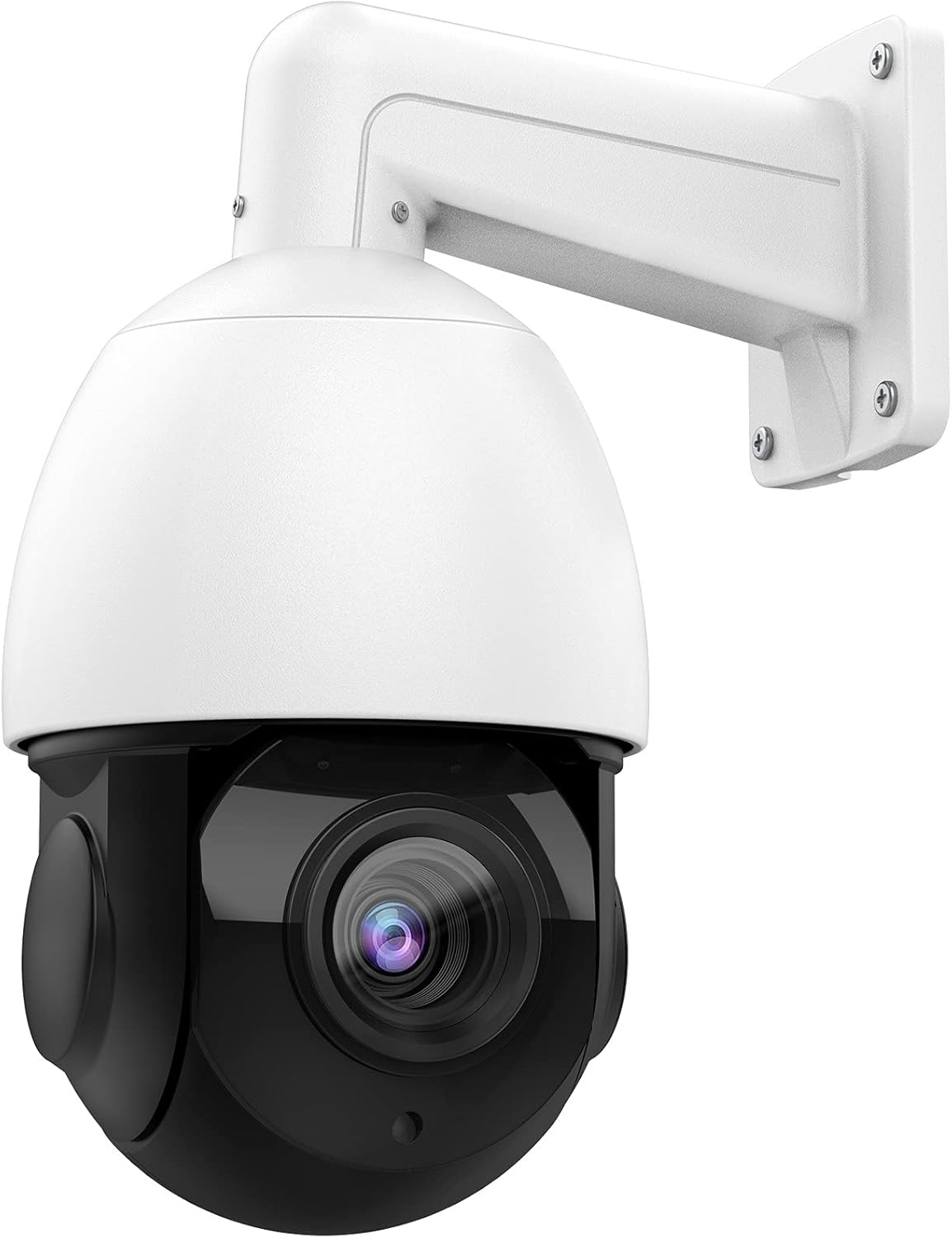 8MP Outdoor PTZ PoE IP Camera with Audio, 4X Optical Zoom, 132ft IR Night Vision, IP66 Waterproof W54932