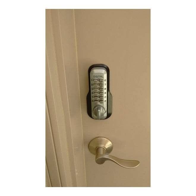 Satin Brass Mechanical Keyless Combination Deadbolt Lock U290968