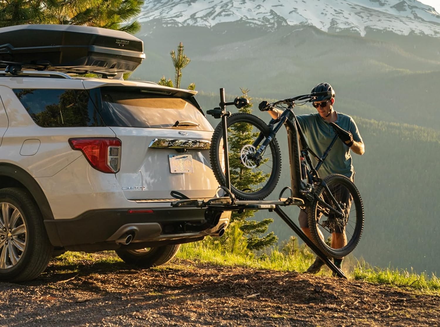 E-Bike Hitch Bike Rack B753076