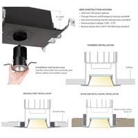 Round Shallow Regressed Downlight Trim U324799