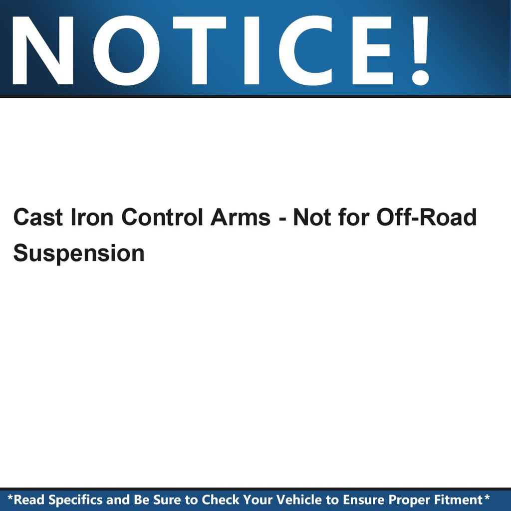 Front Lower Control Arms with Ball Joints 2pc Set B224