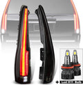 Smock Tinted LED Tail Lights Rear Lamp Assembly E386