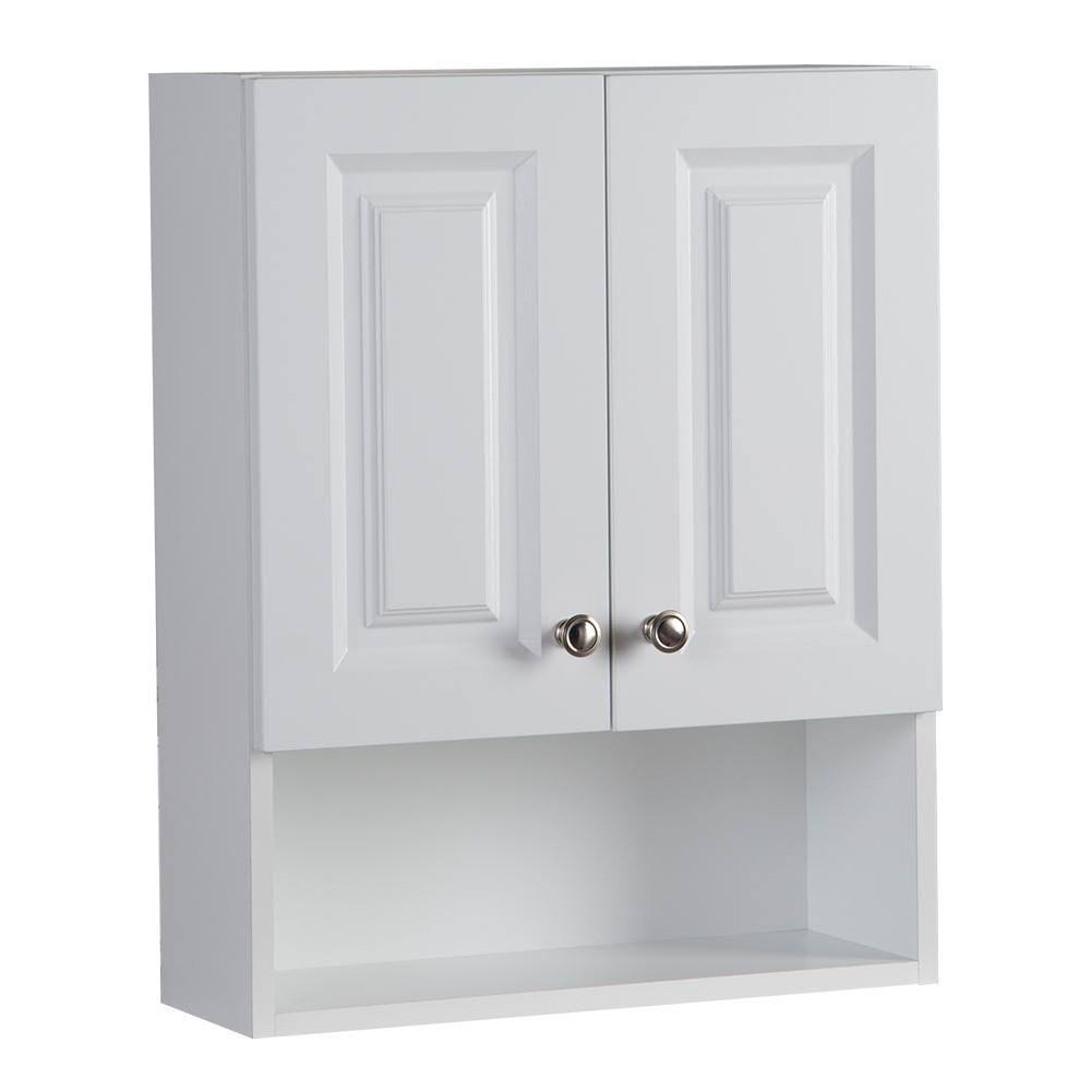 White Wall Cabinet J481042