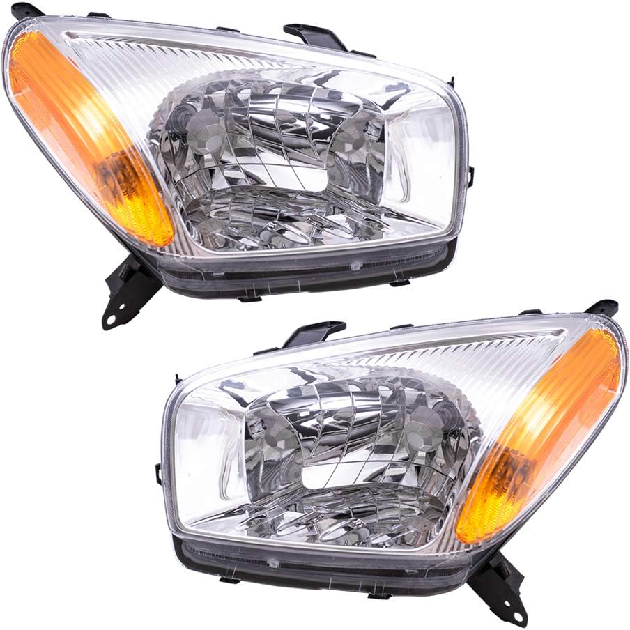 Halogen Combination Headlight Assemblies for 2001-2003 Rav4 Q2015