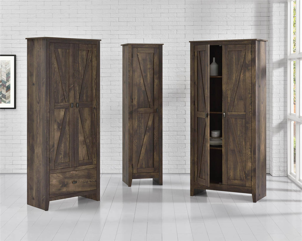 Rustic Storage Cabinet O9816