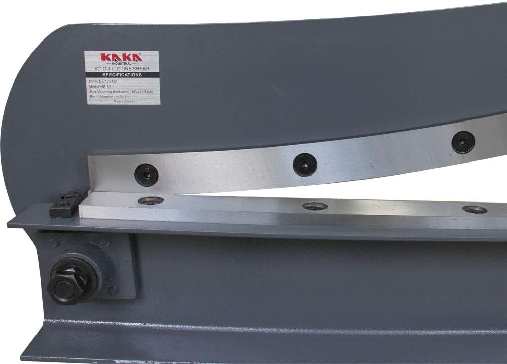 Solid Steel Frame Manual Hand Plate Shear M396