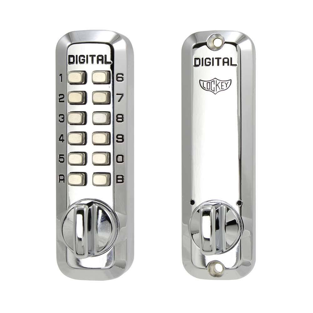 Satin Brass Mechanical Keyless Combination Deadbolt Lock U290968