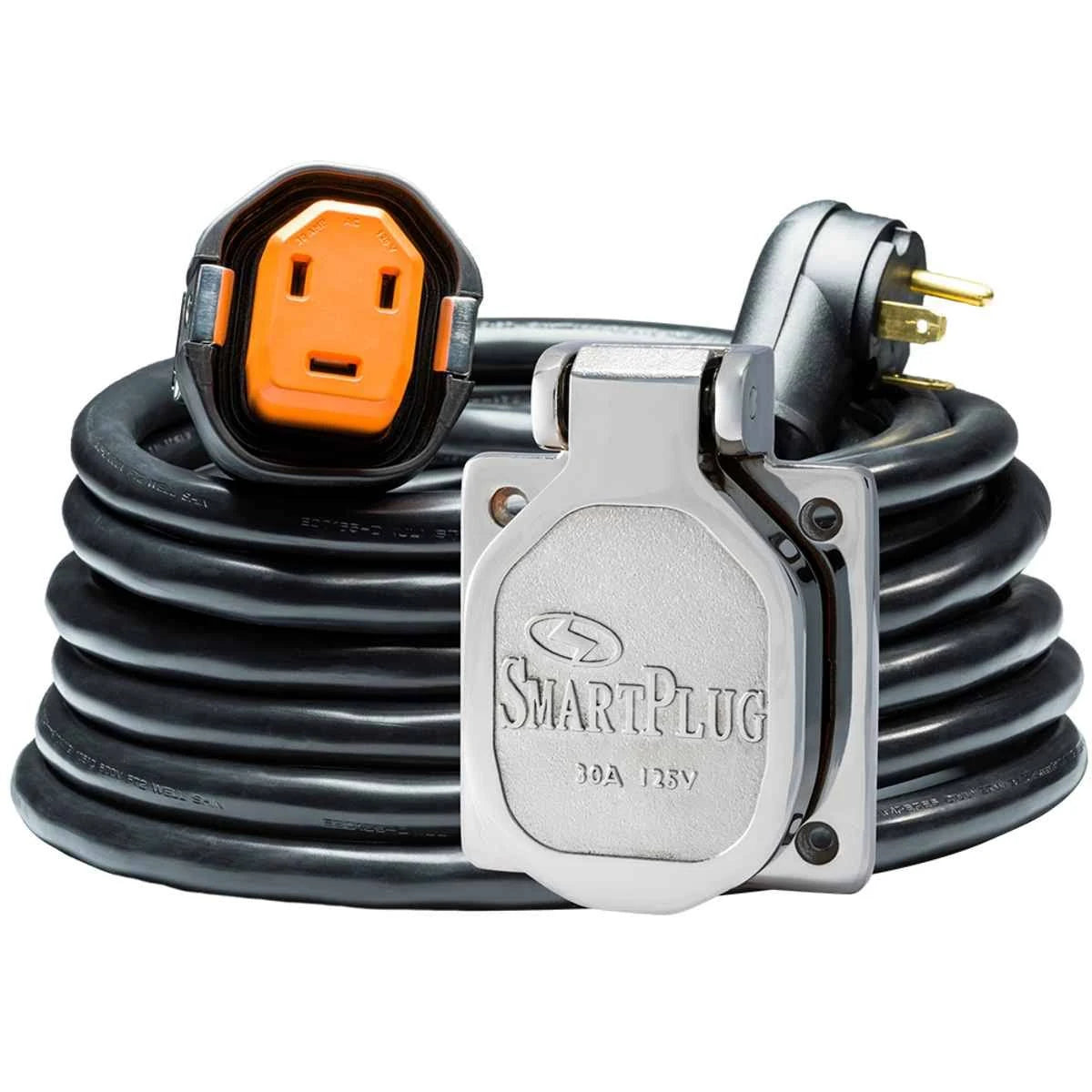 30 Amp RV Cordset with Stainless Steel Inlet T1810