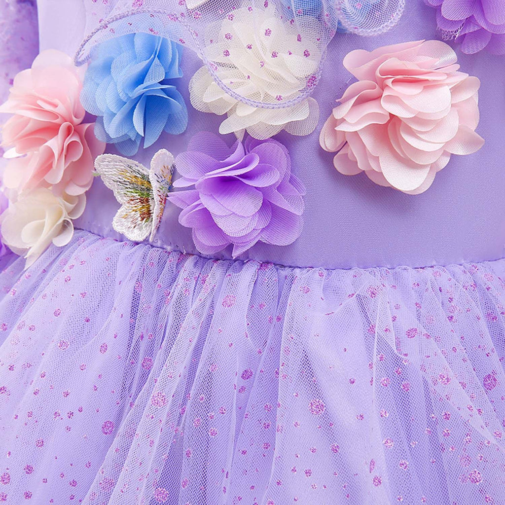 Girls Cosplay Princess Dress With Headband Z77948