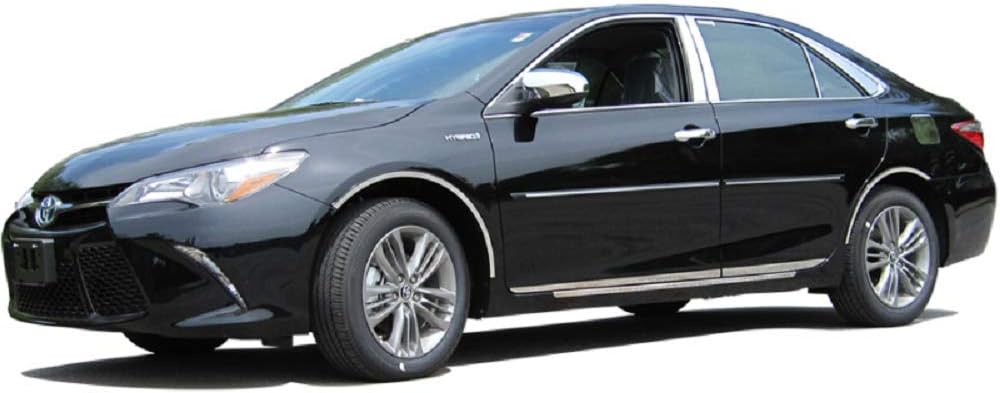 2 Piece Chrome Plated ABS Plastic Mirror Cover Set I611215