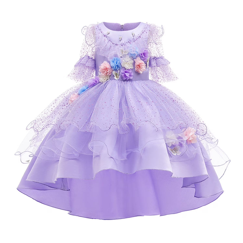 Girls Cosplay Princess Dress With Headband Z77948