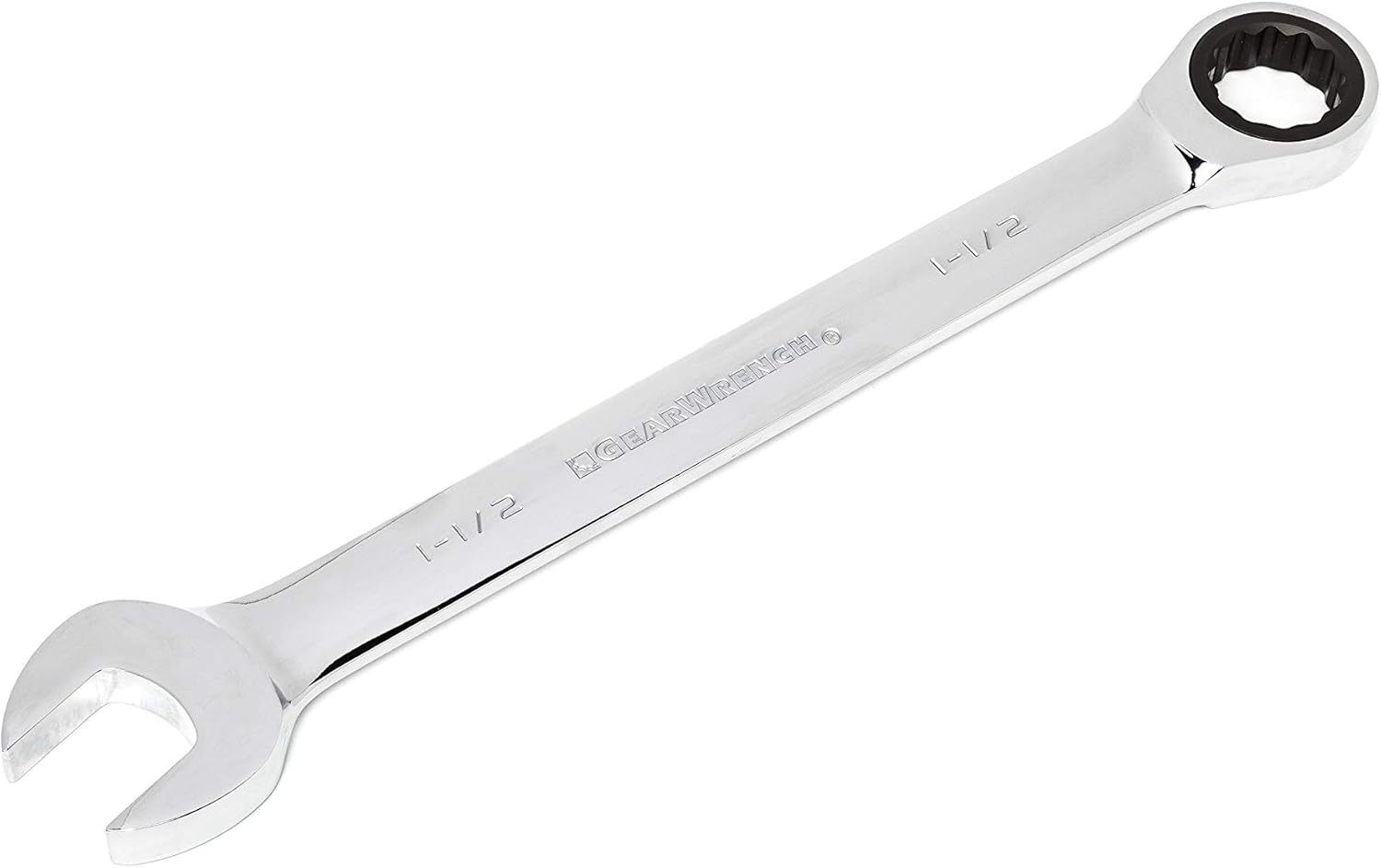 12 Pt. Ratcheting Combination Wrench, 1-1/2", Pack of 2 F759209