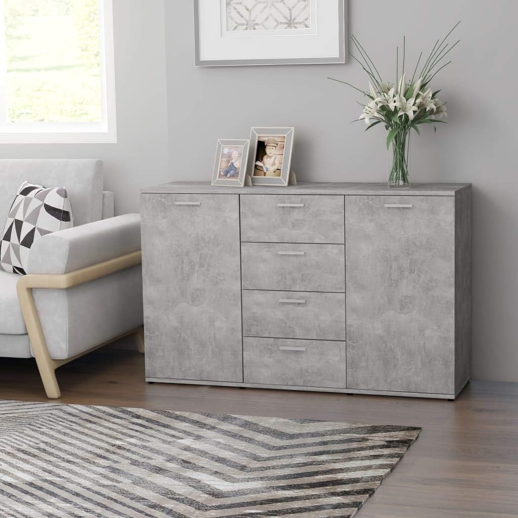 Gray Chipboard Sideboard O904