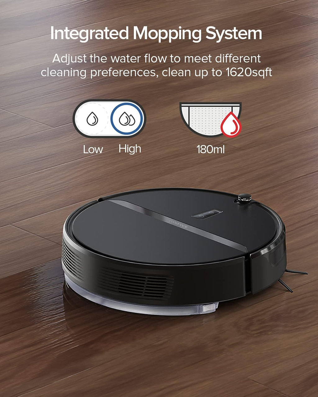 Robot Vacuum Cleaner with 2000Pa Strong Suction, 200min Runtime Q50740