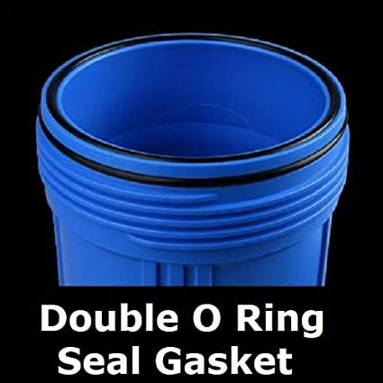 Two 10x22 Whole House Water Filters with Sediment and Carbon Z86427