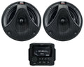 Marine Bluetooth Receiver with 2 6.5" Speakers Q286347