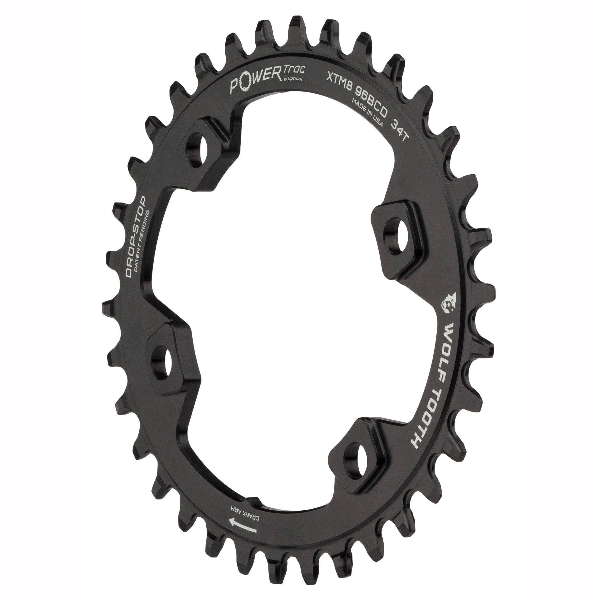 32T 96 BCD 4-Bolt Elliptical Chainring L579