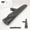 28" Towing Hitch Step Bar 2" Receiver Black 4" Oval Straight Universal Truck Trailer Rear Bumper Guard R1876
