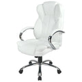 High Back PU Leather Executive Office Chair with Metal Base A9855