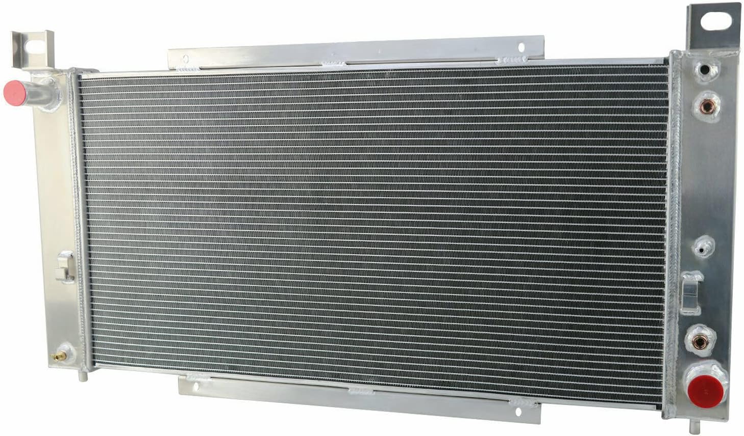 Aluminum Radiator 3 Row with Shroud and 2 x 14 Fan Relay Pack of 2 G325