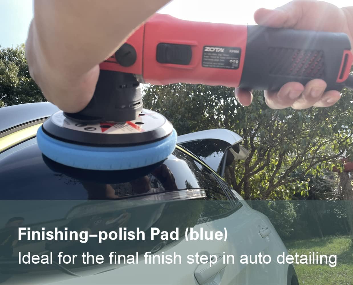 6 inch Dual Action Random Orbital Polisher V26544