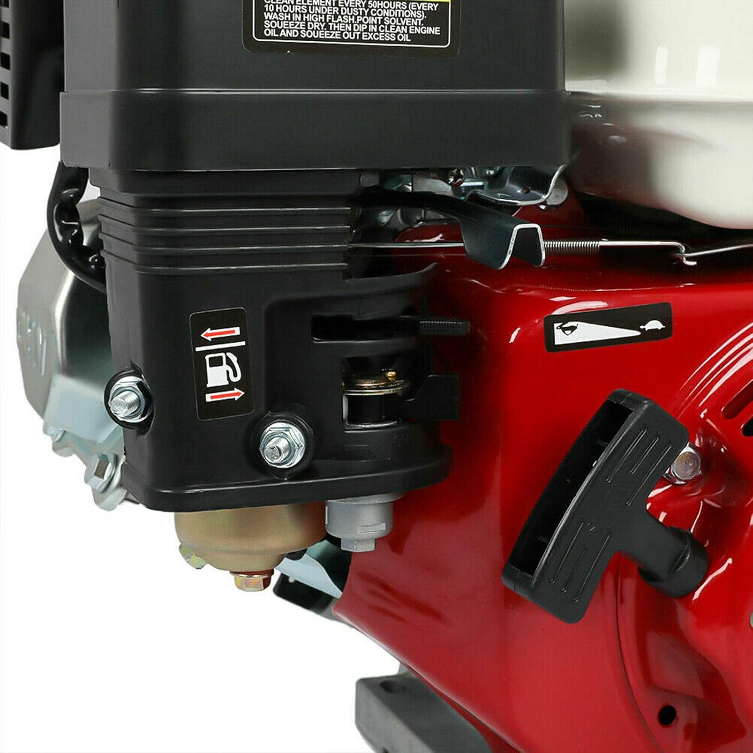 6.5HP 160CC Pull Start Gas Engine Motor 3600RPM Air Cooled Shaft Diameter 20mm X168