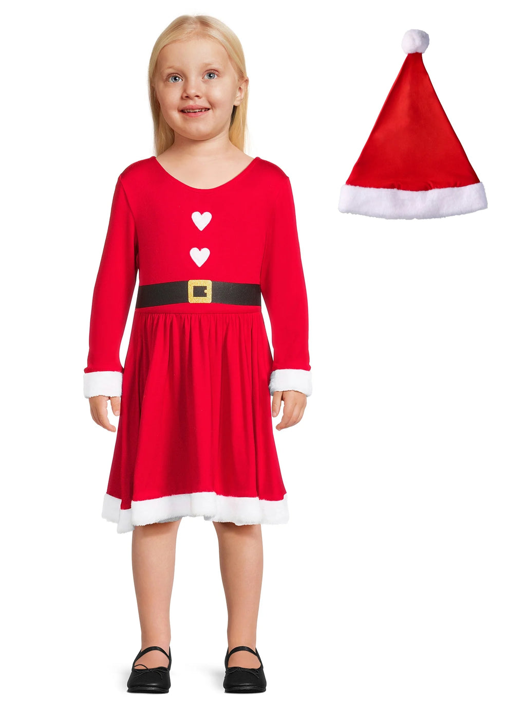 Santa Dress with Hat, 2-Piece V925649