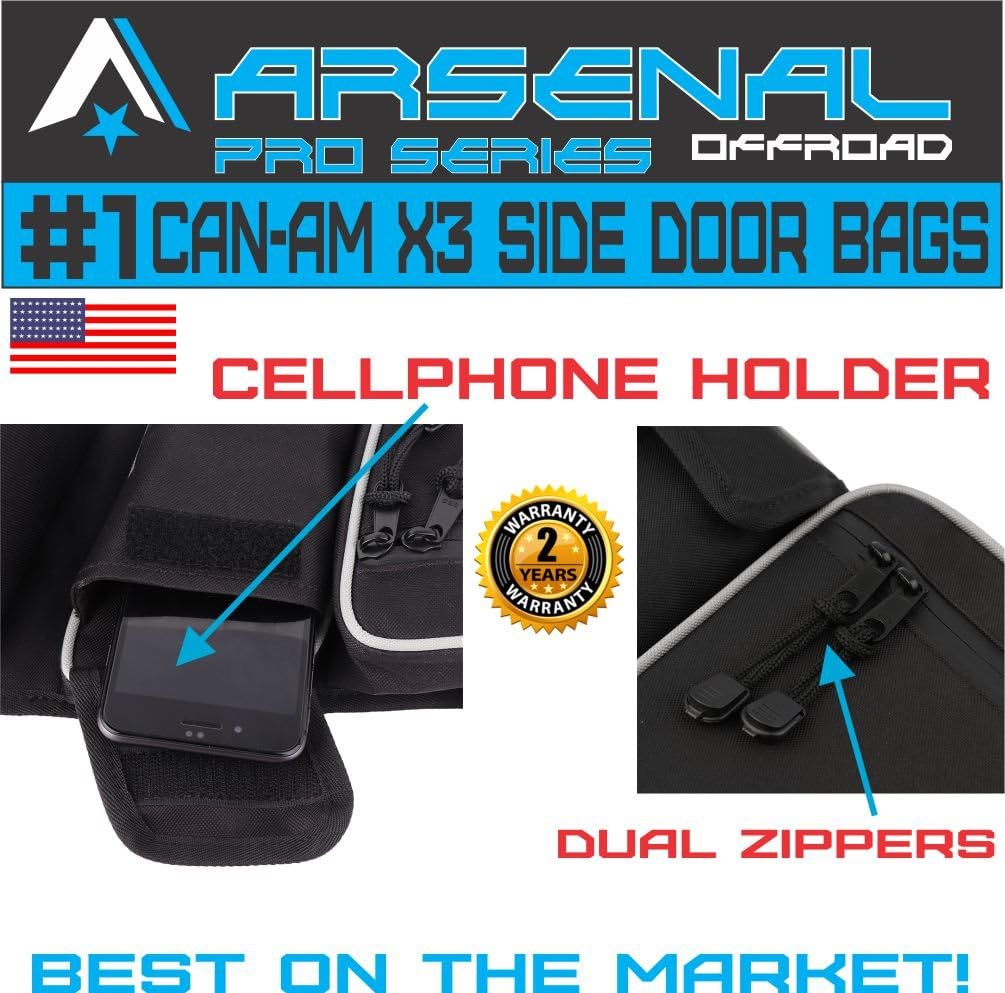 Door Bags with Knee Protection (1Pair) I1289