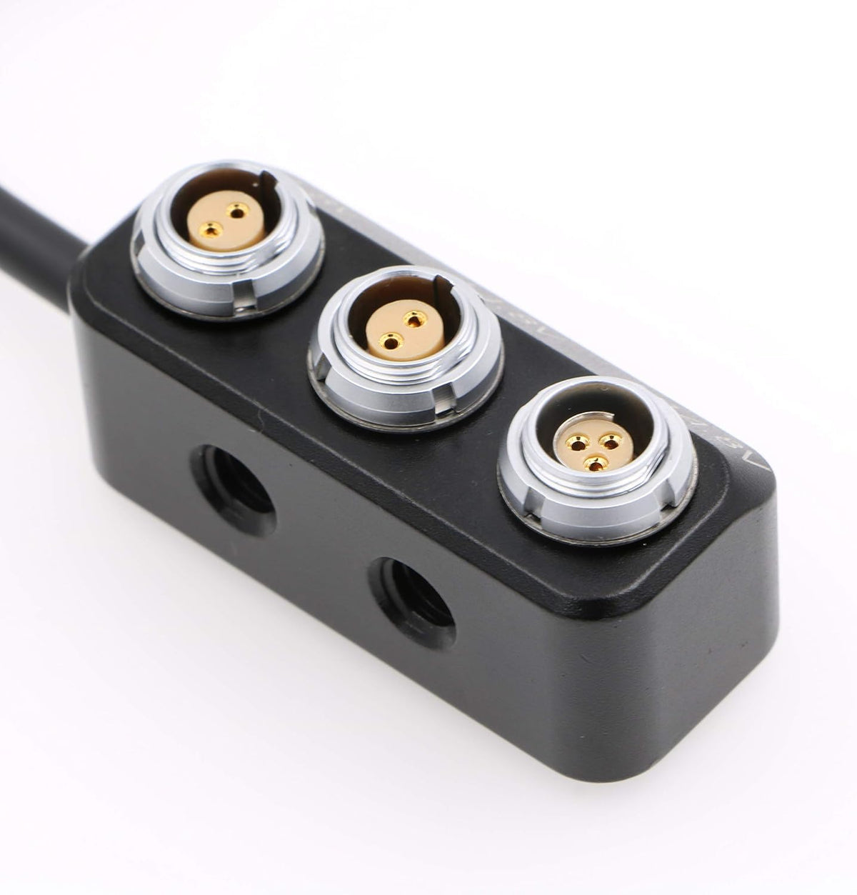 Power Cable 7 Pin to RS 3 Pin and 2×2 Pin 1 to 3 Power Splitter Box 11.8in/30cm I609