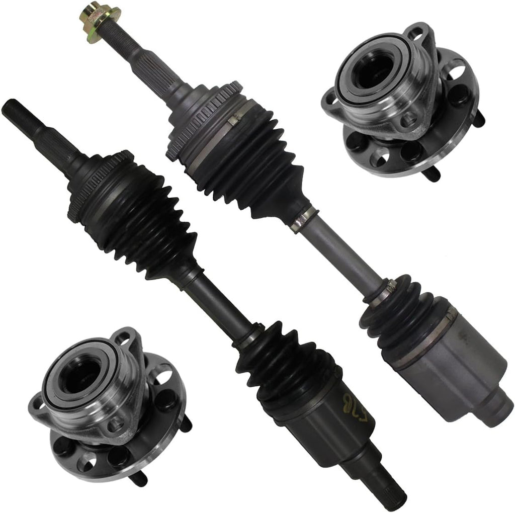 4-Piece Front Suspension Kit with 2 Wheel Hubs U245