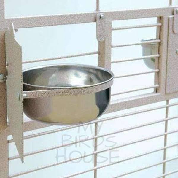 Black Small Play Top Bird Cage W2083