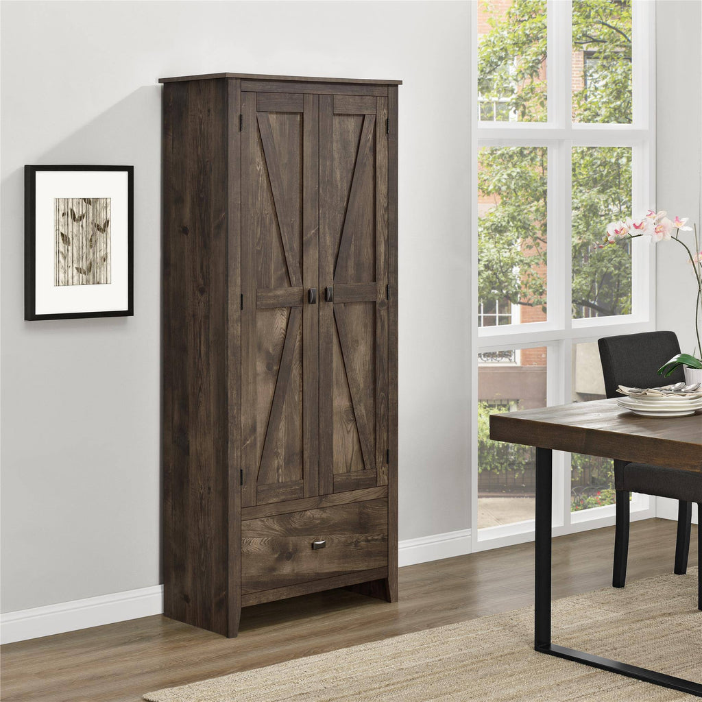 Rustic Storage Cabinet O9816