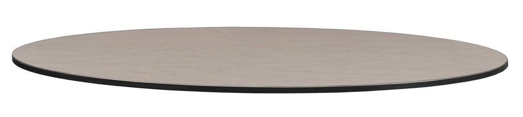 Oval Table Top - Mahogany Mocha Walnut G291