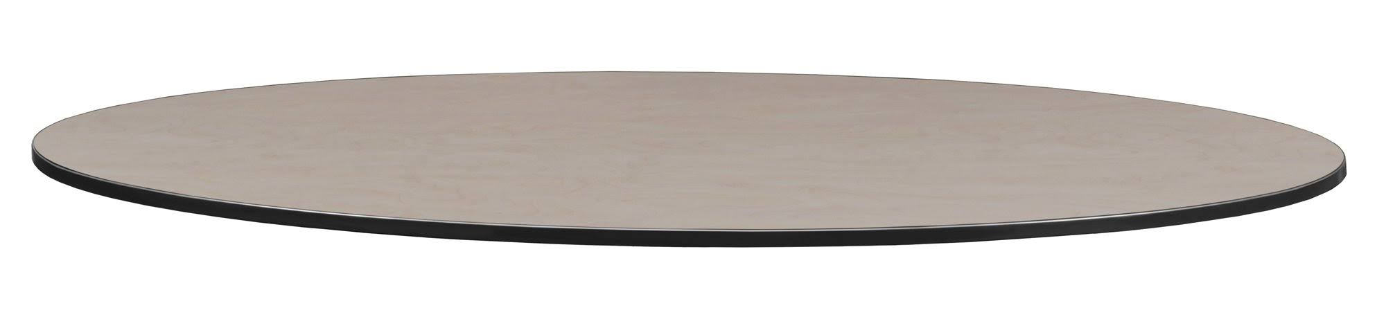 Oval Table Top - Mahogany Mocha Walnut G291