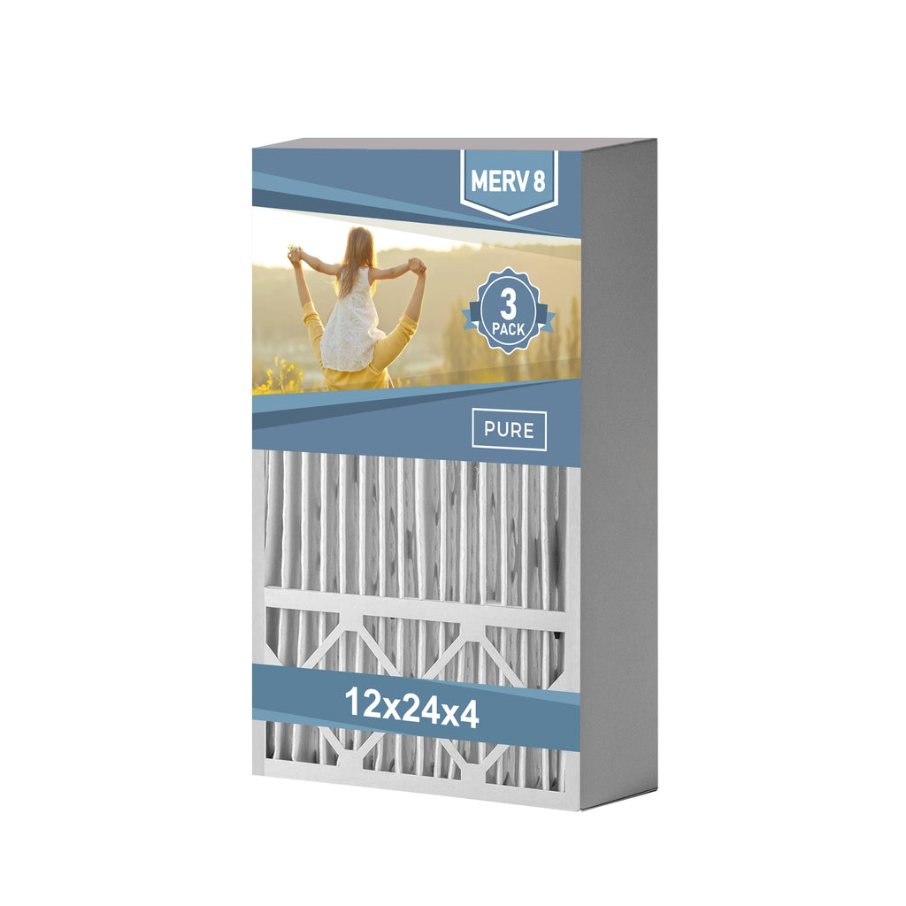 12x24x4 MERV 8 Air Filter 6 Pack U3798