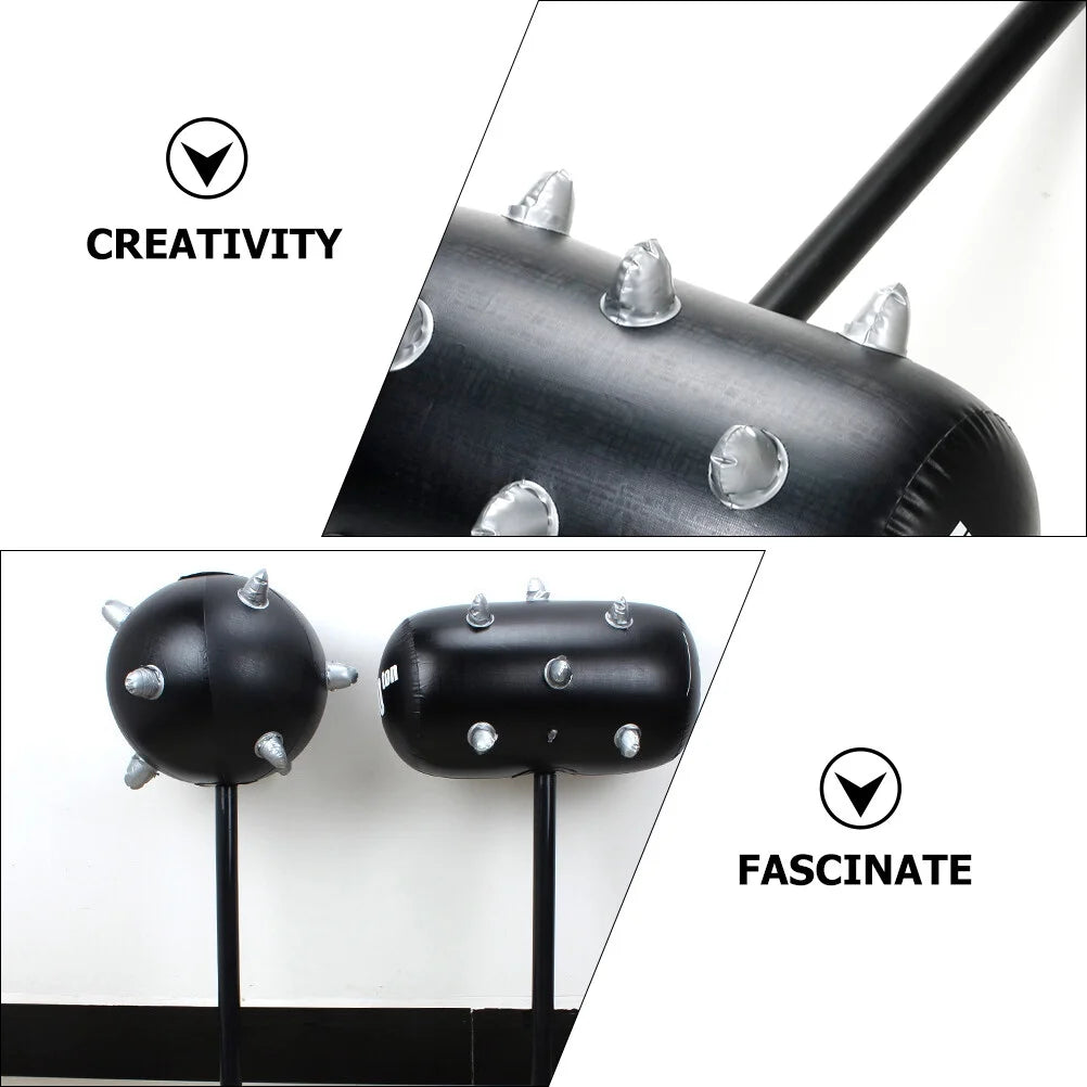 4 Pcs Pneumatic Inflatable Toy Hammer O266715