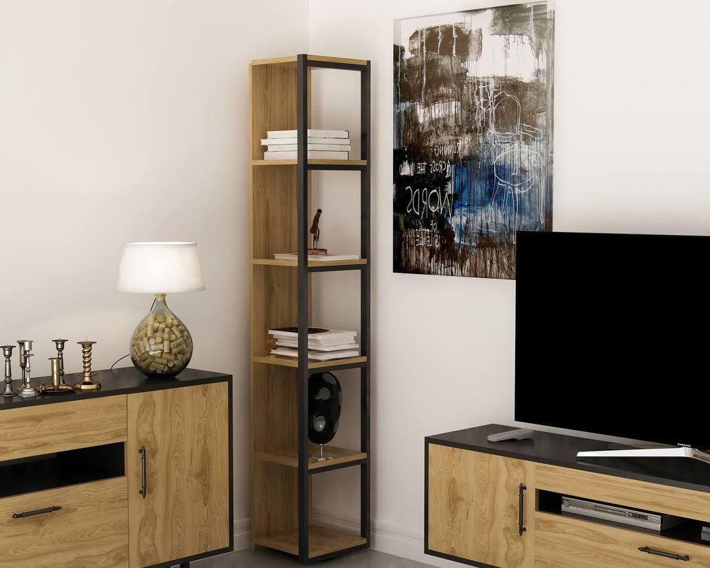 Black Oak Bookcase H81049