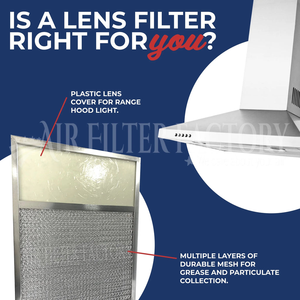 2-Pack Aluminum Range Hood Grease Filters N93693