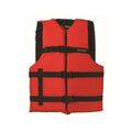 Red & Black General Purpose Vest Adult Oversize O7879